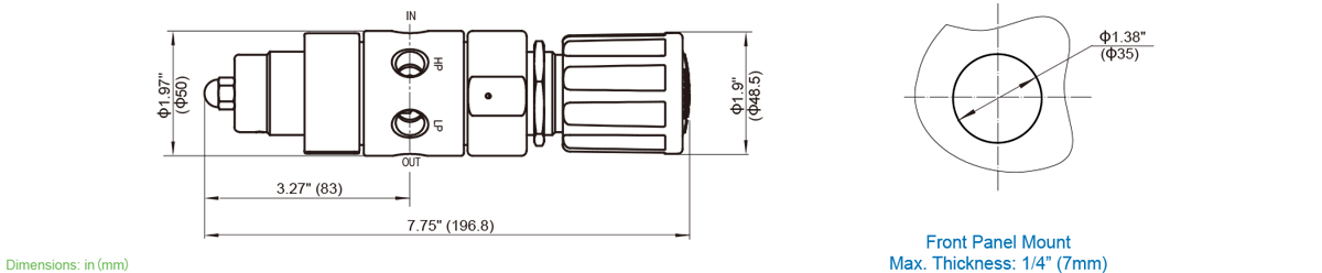 GENTEC R31 Series Dual Stage Regulator